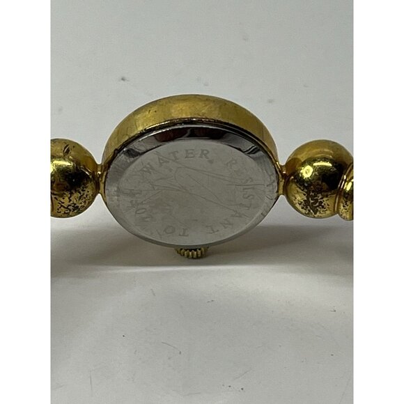 Sukura Quartz Womens Watch Twisted Cable Band Silver Gold Tone Not Working - Picture 11 of 13